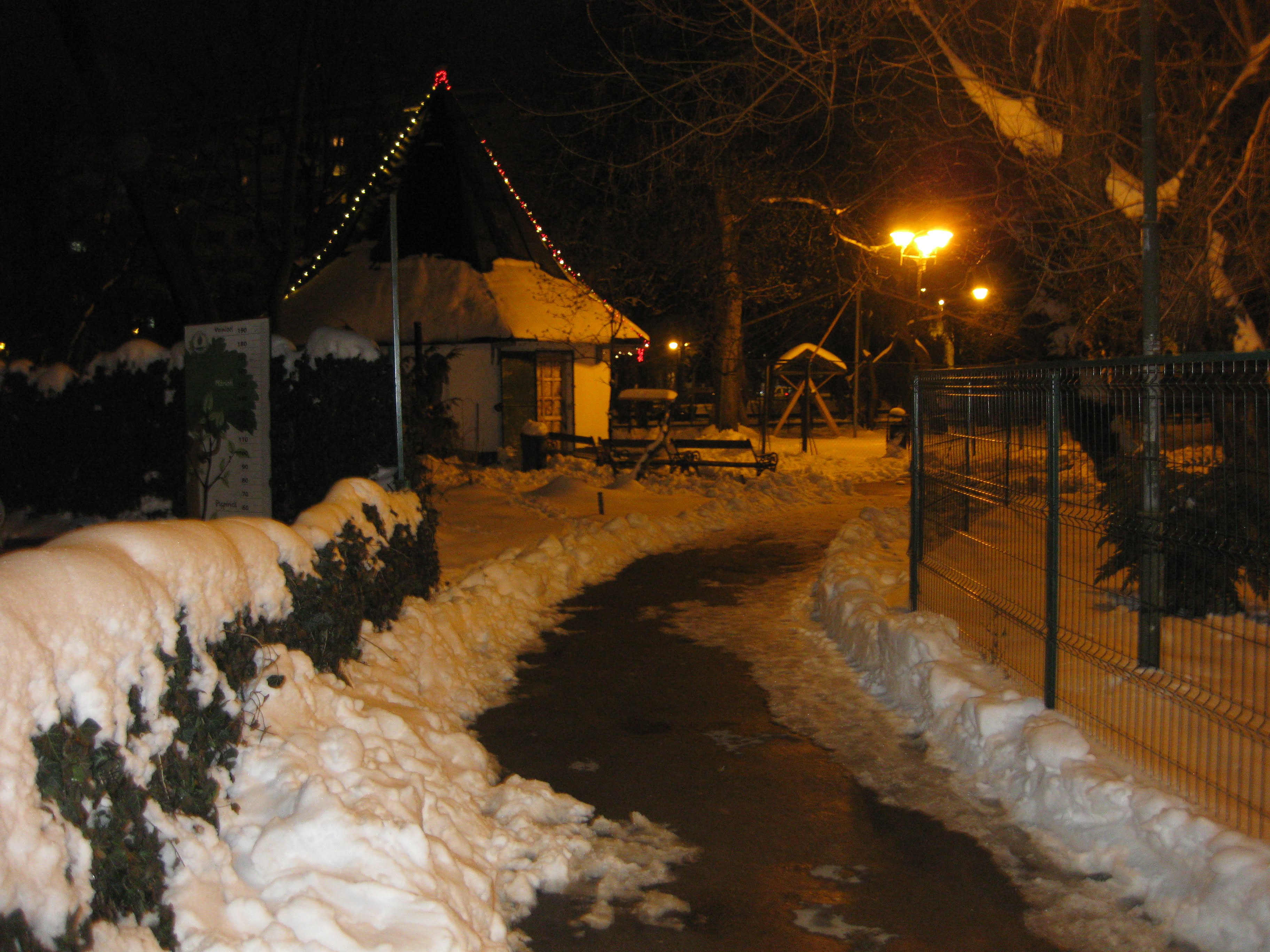 FILE DE POVESTE DE IARNA IN PARCUL CISMIGIU DIN BUCURESTI - 24 MARTIE 2018